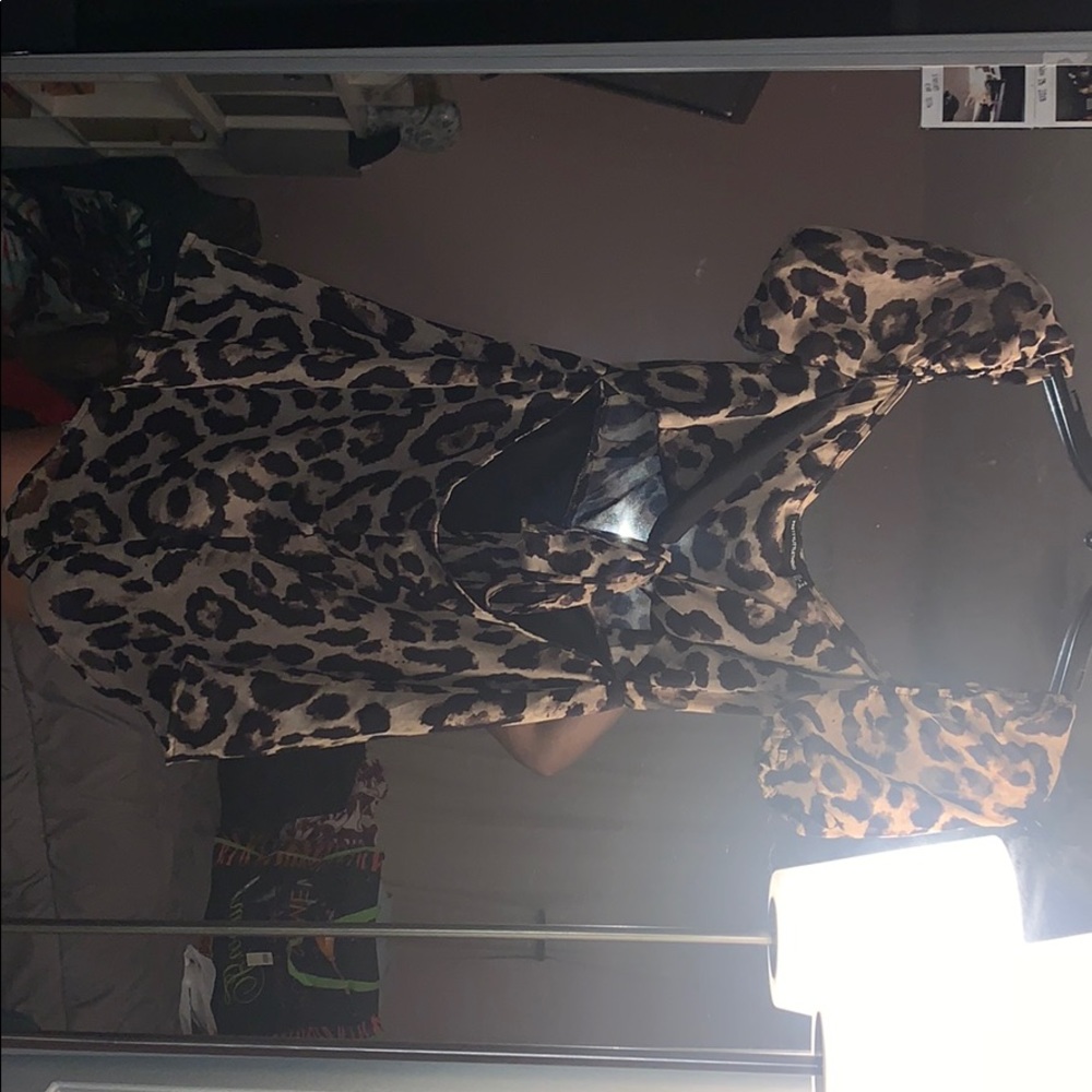 Cheetah romper